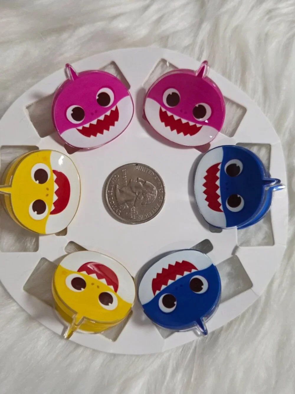 Baby Shark Mini Claw Clip Set